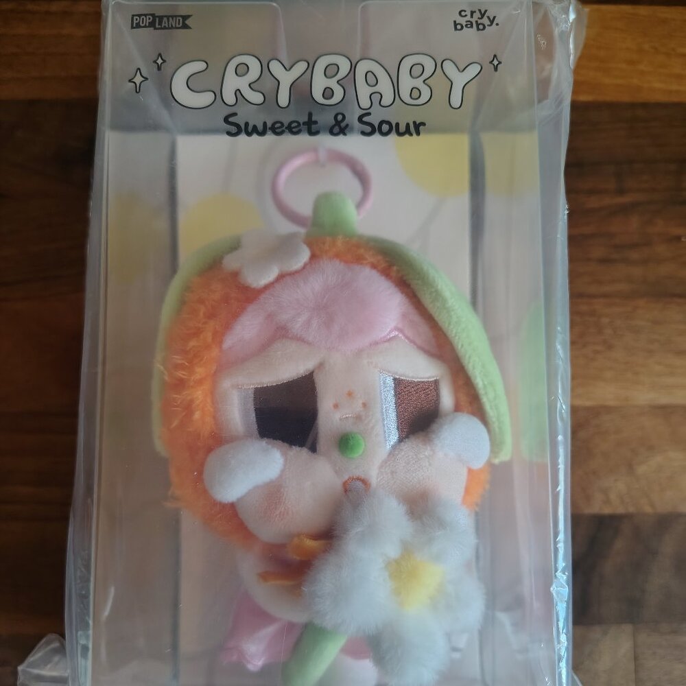Pop Mart Crybaby Sweet and Sour plush keychain